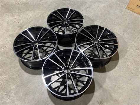 19″ Vw Scottsdale Clubsport Style Wheels Gloss Black Machined Cmwheels