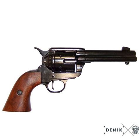 Colt Peacemaker 45 Kaliber Revolver Sort Westernbutikken No