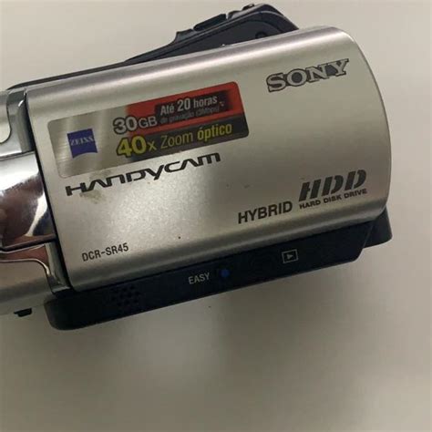 Filmadora Sony Handycam Dcr Sr45 Em São Paulo Clasf Som E Imagem