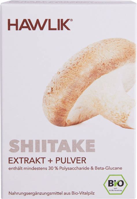 Shiitake Bio In Capsule Estratto Polvere Hawlik Vitalabo Shop