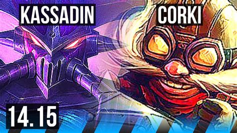 KASSADIN Vs CORKI MID 1200 Games 6 2 4 Dominating Rank 13