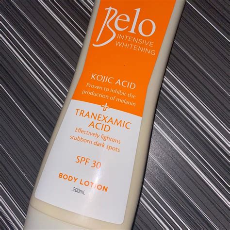 Belo Kojic Acid Tranexamic Acid Lotion Intense Whitening Beauty