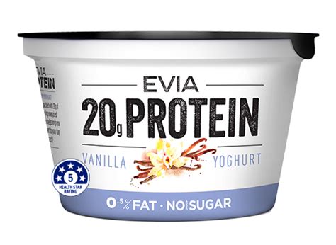 Evia Protein Yoghurt Vanilla Athletes Nutrition