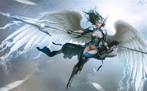 Wallpaper 1920x1200 Px Angel Art Artwork Fantasy Female Girl