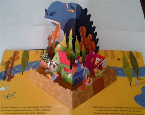 Libros Pop Up Books Cards Libro Pop Up La Leyenda De San Jorge Y El Drag N