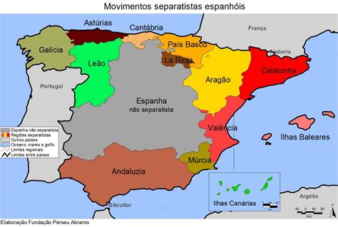 Conhe A As Regi Es Movimentos Separatistas Na Espanha Funda O