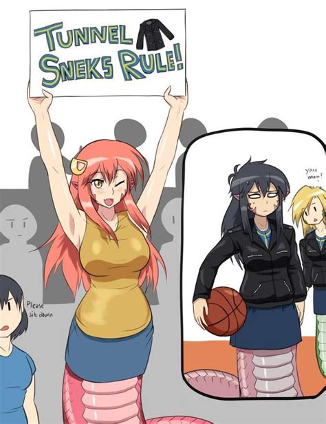 Tunnel Sneks Rule Monster Musume Manga Monster Musume No Iru Anime