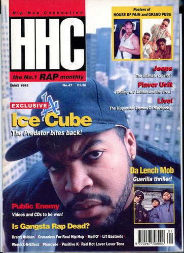 Hip Hop Connection Hhc Magazine Ice Cube Rapzines