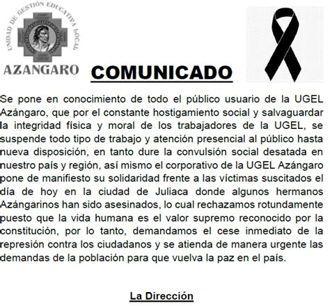 COMUNICADO IMPORTANTE