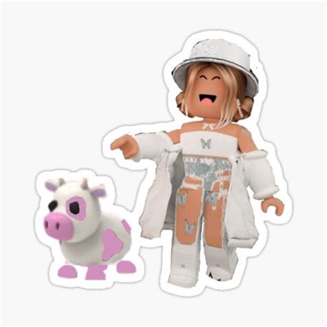 Adopt Me Stickers for Sale | Roblox cake, Roblox birthday cake, Diy ...