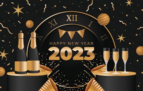 New Year Party Background 13522750 Vector Art at Vecteezy