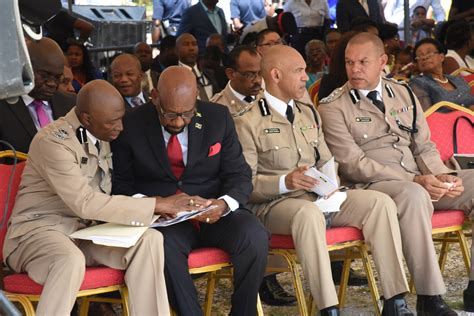 State Minister Hon Rudyard Spencer Give Keynote Address At Jcf Passing