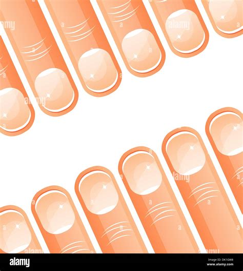 Hand Fingers Pointing Left Stock Vector Images Alamy