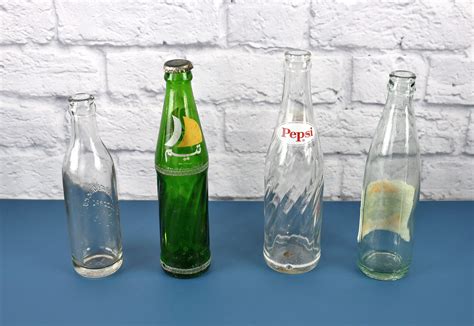 Vintage Soda Bottles Pepsi Cola Teem In Arabic Pepsi In Russian