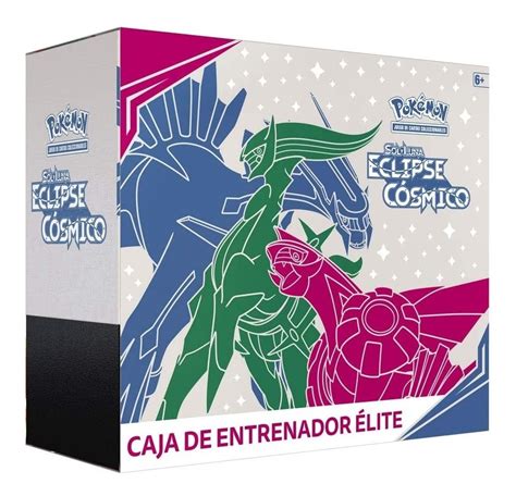 Pokémon Sol Y Luna Eclipse Cósmico Caja De Entrenador Elite Cuotas