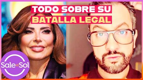 Cómo va la demanda de Gloria Trevi contra Chumel Su esposo lo aclara