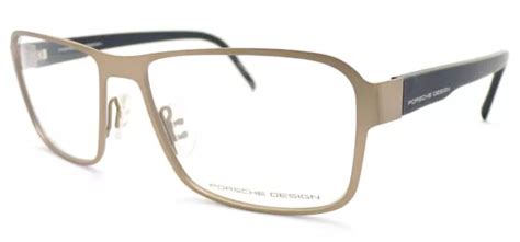 Porsche Design Glasses Frame Matte Gold Black Mens 56mm Rx Eyeglasses P8290 D 20882 Picclick Au