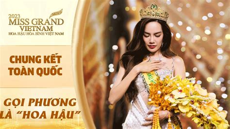 L Ho Ng Ph Ng T N Miss Grand Vietnam Hoa H U H A B Nh Vi T Nam