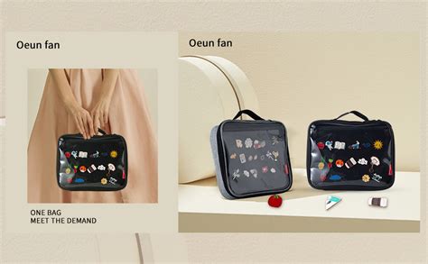 Oeun Fan Enamel Pin Display Book Small Collections Or