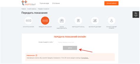 Личный кабинет «ЭнергосбыТ Плюс»: вход в систему, передача показаний