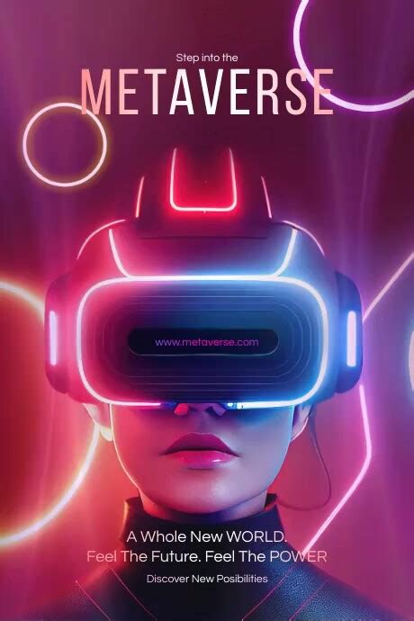 Copy Of Metaverse Virtual Reality Video Poster Postermywall