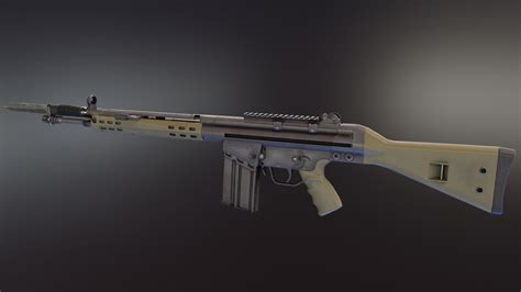 G3 Battle Rifle Model - TurboSquid 2245714