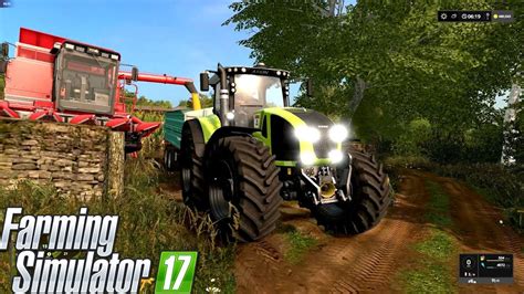 Farming Simulator 17 Corn Harvest Agri Oc Map YouTube