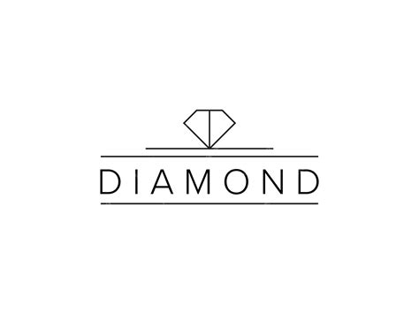 Premium Vector Minimal Diamond Logo Design For Jewelry Stores