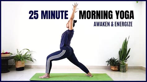 Minute Morning Yoga Practice Yoga With Archana Alur Full Body