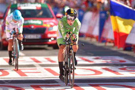 Rogli Takes Overall Lead After Time Trial Triumph At Vuelta A Espa A