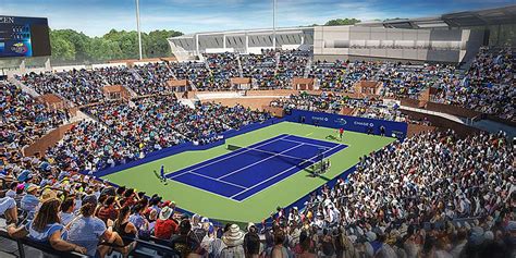 US Open - Here is how the new Grandstand Stadium will look