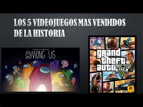 Top Videojuegos Mas Vendidos De La Historia Youtube