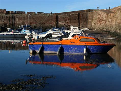 Coastal East Lothian Orange And Blue Richard West Cc By Sa 2 0