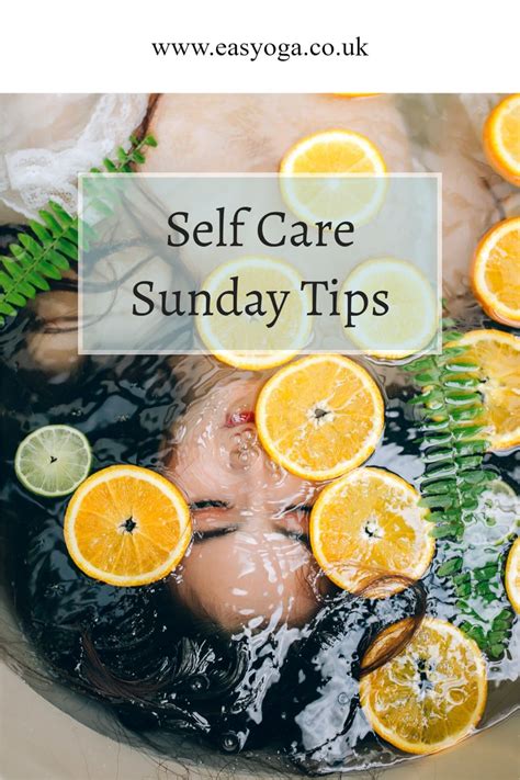 Self Care Sunday Tips Artofit