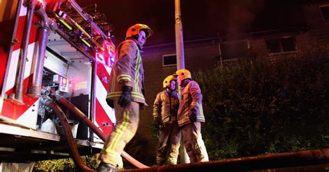 Firefighters Tackle Huge Blaze At Business In Glasgows South Side