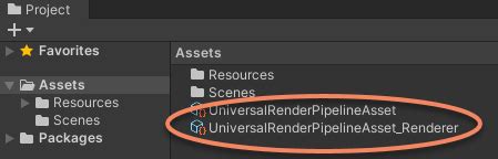 Universal Render Pipeline Urp Configuration Easyar Sense Unity