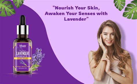 Vihado Best Lavender Essential Oil 100 Natural Pure For Hair Skin