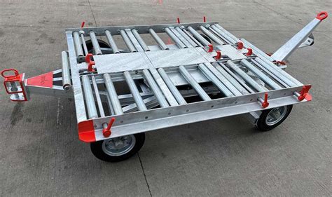 Container Dolly 6034 Miles GSE 2 Axle For Air Cargo For Airport