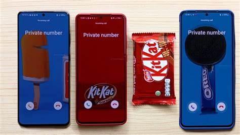 Oreo VS KitKat VS Wall S Incoming Call Animation Samsung One Ui 4 YouTube