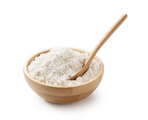 Wheat Flour On A White Background Stock Image Image Of Background