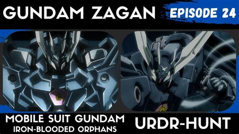 Gundam Zagan Vs Gundam Hajiroboshi Mobile Suit Gundam Iron Blooded