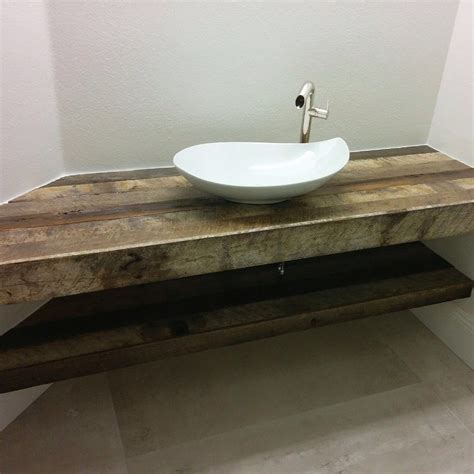 Reclaimed Wood Bathroom Countertops – Countertops Ideas