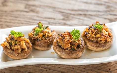 Goat Cheese Stuffed Mushrooms Chef Jamika