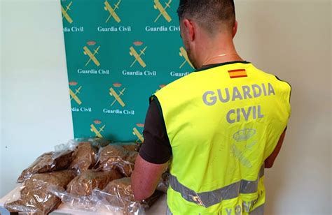 La Guardia Civil Incauta Cerca De 36 Kilos De Picadura De Tabaco Ilegal