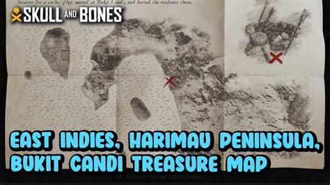 East Indies Harimau Peninsula Bukit Candi Treasure Map Skull And Bones Youtube