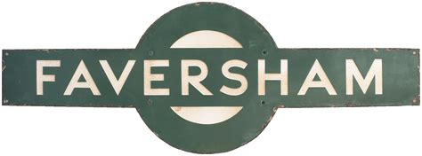 Southern Railway Enamel Target Station Sign Targets Lt Sr