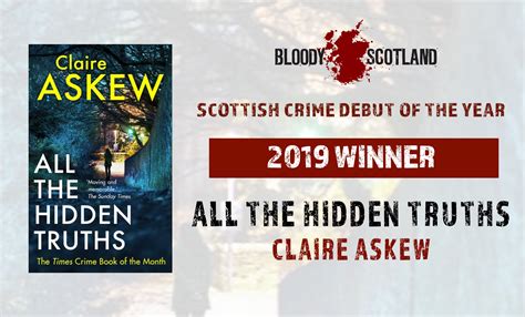 Claire Askew Wins The Bloody Scotland Scottish Crime Debut Of 2019