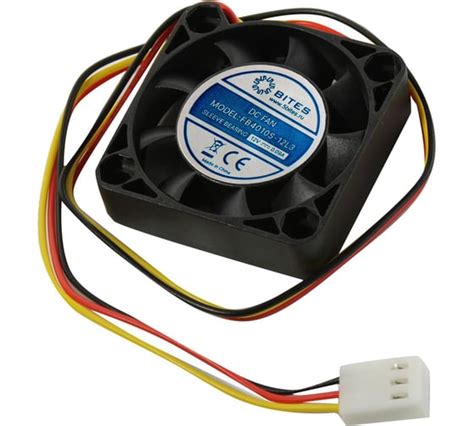 Вентилятор 5bites 40x40x10мм, подшипник скольжения, 5000rpm, 22 дБ ...