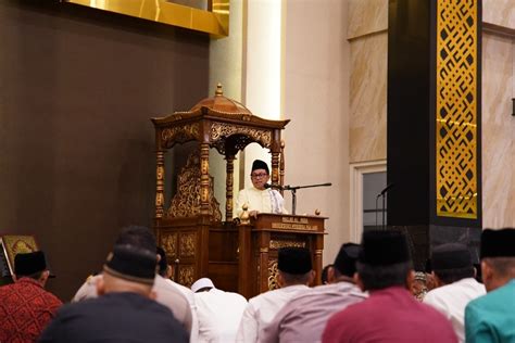 Safari Ramadhan Sutiaji Tingkatkan Ibadah Makmurkan Masjid