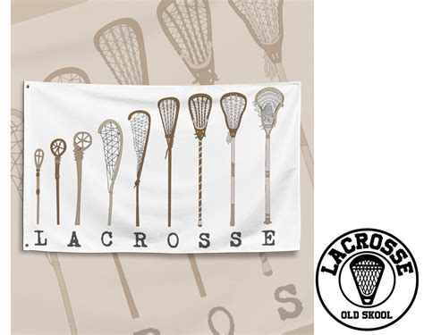 LACROSSE STICK EVOLUTION Flag Lax Native Equipment Vintage - Etsy